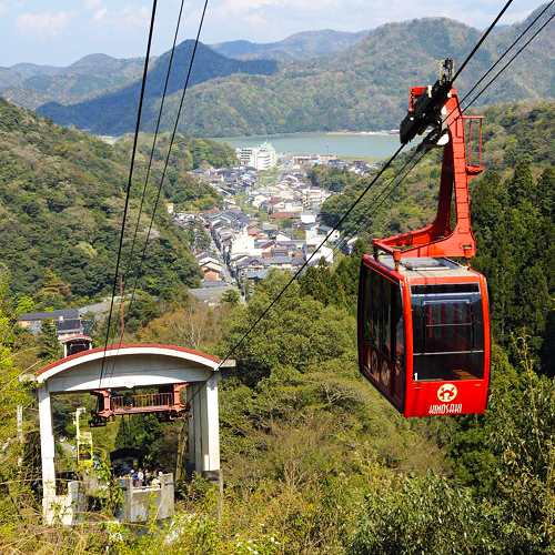 城崎の見どころ：城崎温泉ロープウェイで感動の絶景を