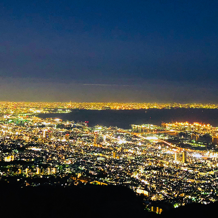 兵庫の見どころ：1000万ドルの夜景が見られる六甲山