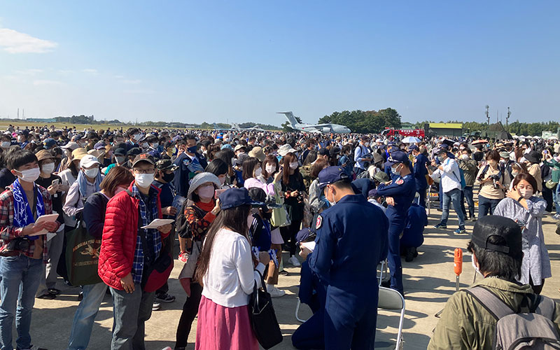 ブルーインパルス隊員のサイン会