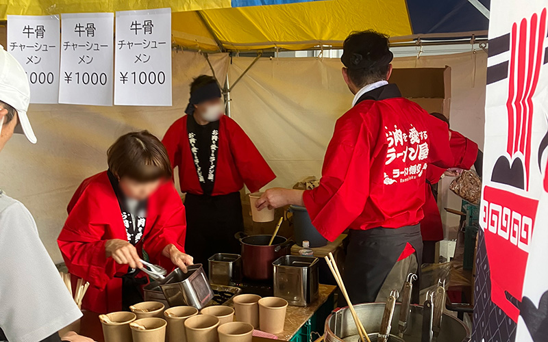 飲食系の売店