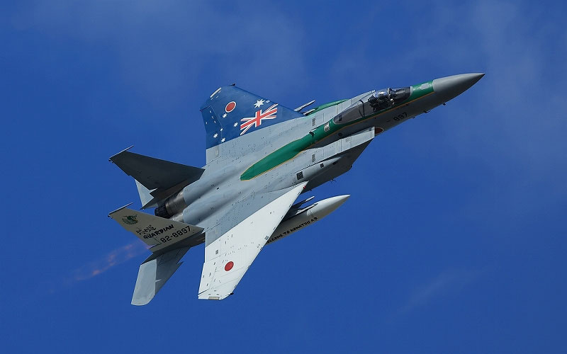 日豪共同訓練特別塗装機